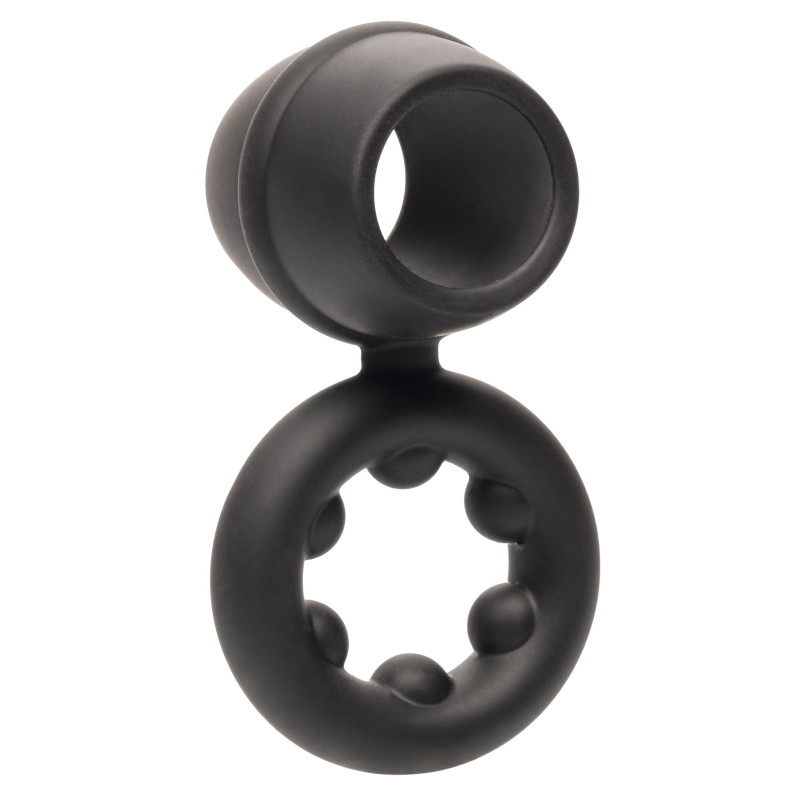 alpha ring by Calextotics Ballstretcher Silicone Magnum Alpha Noir